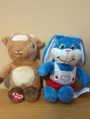 Kinder Plush toys x2